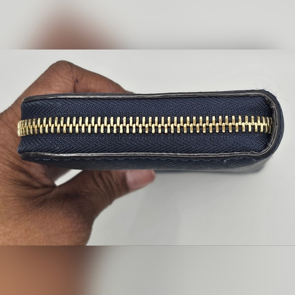 Michael Kors Navy Blue Wallet - Picture 4 of 4